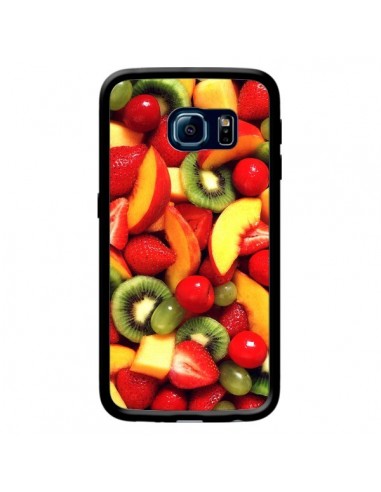 Coque Fruit Kiwi Fraise pour Samsung Galaxy S6 Edge - Laetitia