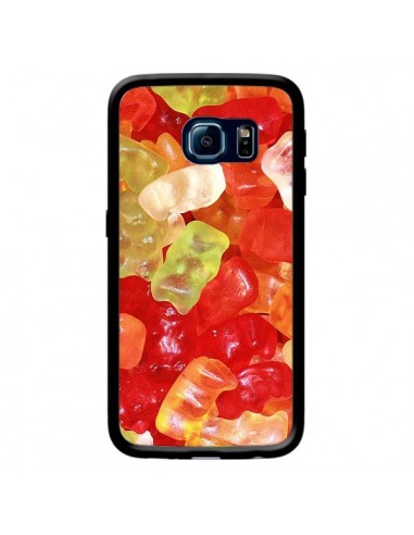 Coque Bonbon Ourson Multicolore Candy pour Samsung Galaxy S6 Edge - Laetitia