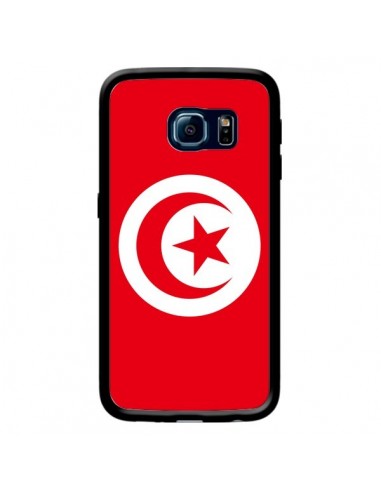 Coque Drapeau Tunisie Tunisien pour Samsung Galaxy S6 Edge - Laetitia