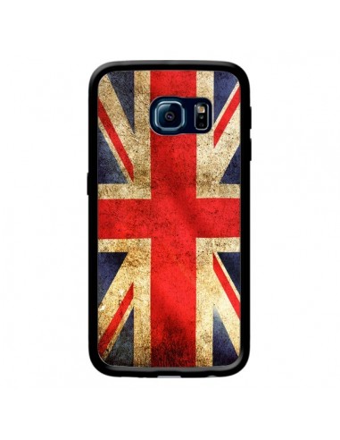 Coque Drapeau Angleterre Anglais UK pour Samsung Galaxy S6 Edge - Laetitia