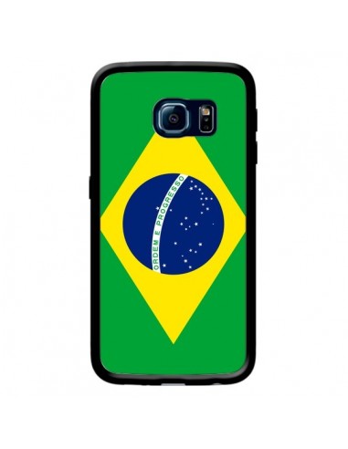 Coque Drapeau Brésil Brésilien pour Samsung Galaxy S6 Edge - Laetitia