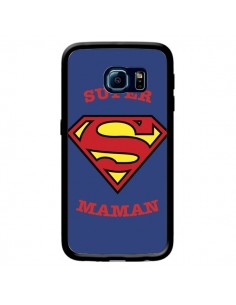 Coque Super Maman Superman pour Samsung Galaxy S6 Edge -...