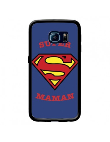 Coque Super Maman Superman pour Samsung Galaxy S6 Edge - Laetitia