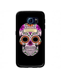 Coque Tête de Mort Mexicaine Multicolore pour Samsung...
