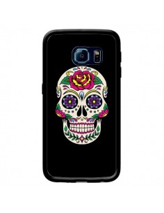 Coque Tête de Mort Mexicaine Multicolore Noir pour...