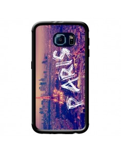 Coque Paris Tour Eiffel Tower Nuit pour Samsung Galaxy S6...