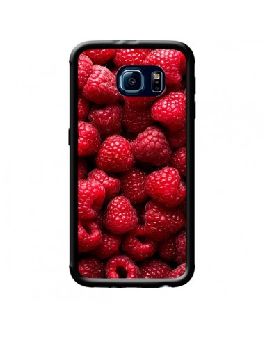 Coque Framboises Raspberry Fruit pour Samsung Galaxy S6 - Laetitia