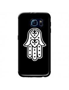 Coque Main de Fatma Oeil Noir pour Samsung Galaxy S6 -...