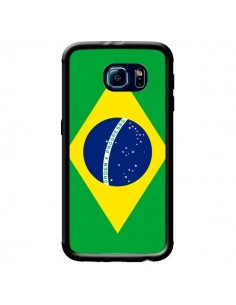 Coque Drapeau Brésil Brésilien pour Samsung Galaxy S6 -...