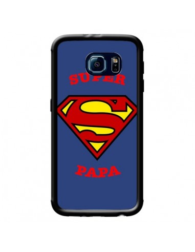 Coque Super Papa Superman pour Samsung Galaxy S6 - Laetitia