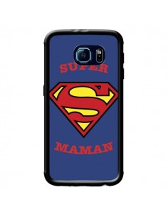 Coque Super Maman Superman pour Samsung Galaxy S6 - Laetitia