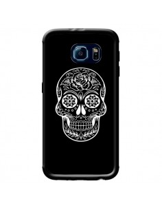 Coque Tête de Mort Mexicaine Blanche pour Samsung Galaxy...