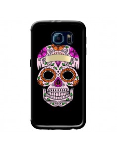 Coque Tête de Mort Mexicaine Multicolore pour Samsung...