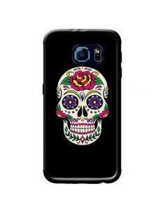Coque Tête de Mort Mexicaine Multicolore Noir pour...