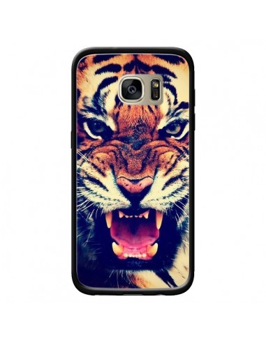 Coque Tigre Swag Roar Tiger pour Samsung Galaxy S7 Edge - Laetitia