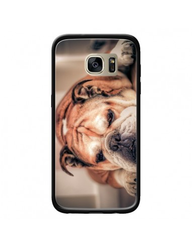 Coque Chien Bulldog Dog pour Samsung Galaxy S7 Edge - Laetitia