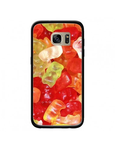 Coque Bonbon Ourson Multicolore Candy pour Samsung Galaxy S7 Edge - Laetitia