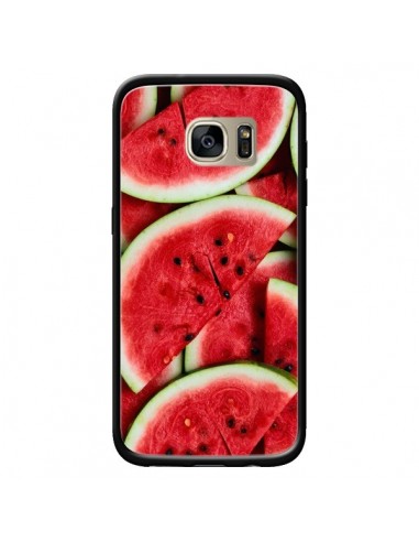 Coque Pastèque Watermelon Fruit pour Samsung Galaxy S7 Edge - Laetitia