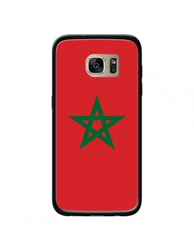 Coque Drapeau Maroc Marocain pour Samsung Galaxy S7 Edge - Laetitia
