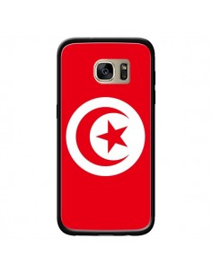 Coque Drapeau Tunisie Tunisien pour Samsung Galaxy S7...