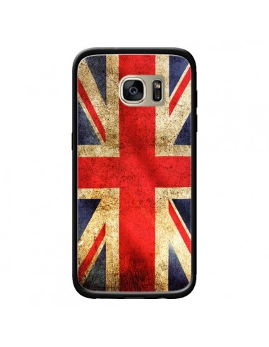 Coque Drapeau Angleterre Anglais UK pour Samsung Galaxy S7 Edge - Laetitia