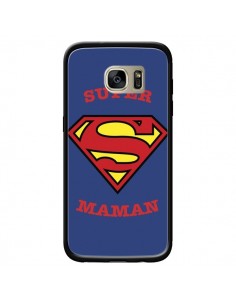 Coque Super Maman Superman pour Samsung Galaxy S7 Edge -...