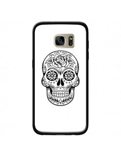 Coque Tête de Mort Mexicaine Noir pour Samsung Galaxy S7...