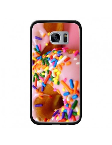 Coque Donuts Rose Candy Bonbon pour Samsung Galaxy S7 - Laetitia