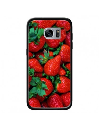 Coque Fraise Strawberry Fruit pour Samsung Galaxy S7 - Laetitia