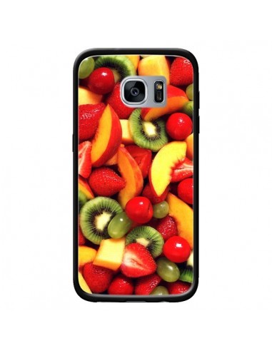 Coque Fruit Kiwi Fraise pour Samsung Galaxy S7 - Laetitia
