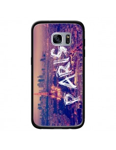 Coque Paris Tour Eiffel Tower Nuit pour Samsung Galaxy S7...