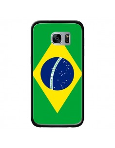 Coque Drapeau Brésil Brésilien pour Samsung Galaxy S7 -...