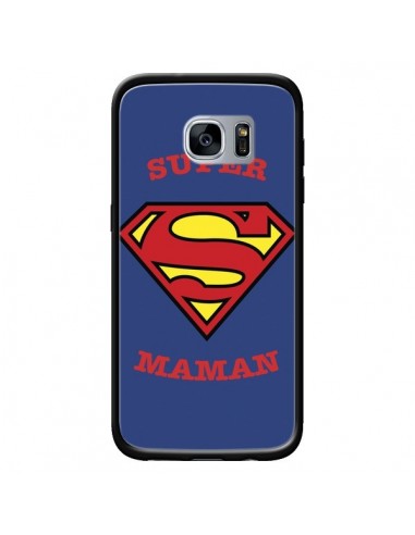 Coque Super Maman Superman pour Samsung Galaxy S7 - Laetitia