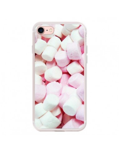 Coque iPhone 7/8 et SE 2020 Marshmallow Chamallow Guimauve Bonbon Candy - Laetitia