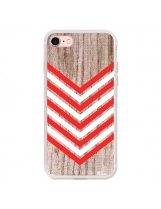 Coque iPhone 7/8 et SE 2020 Tribal Aztèque Bois Wood...