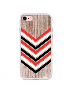 Coque iPhone 7/8 et SE 2020 Tribal Aztèque Bois Wood...
