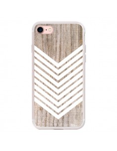 Coque iPhone 7/8 et SE 2020 Tribal Aztèque Bois Wood...