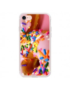 Coque iPhone 7/8 et SE 2020 Donuts Rose Candy Bonbon -...