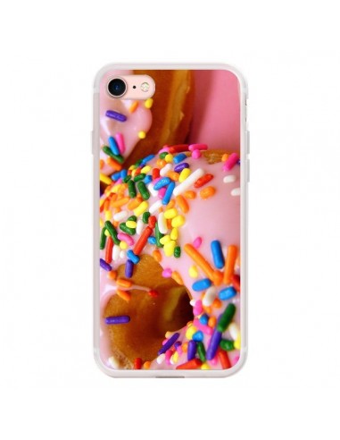Coque iPhone 7/8 et SE 2020 Donuts Rose Candy Bonbon - Laetitia