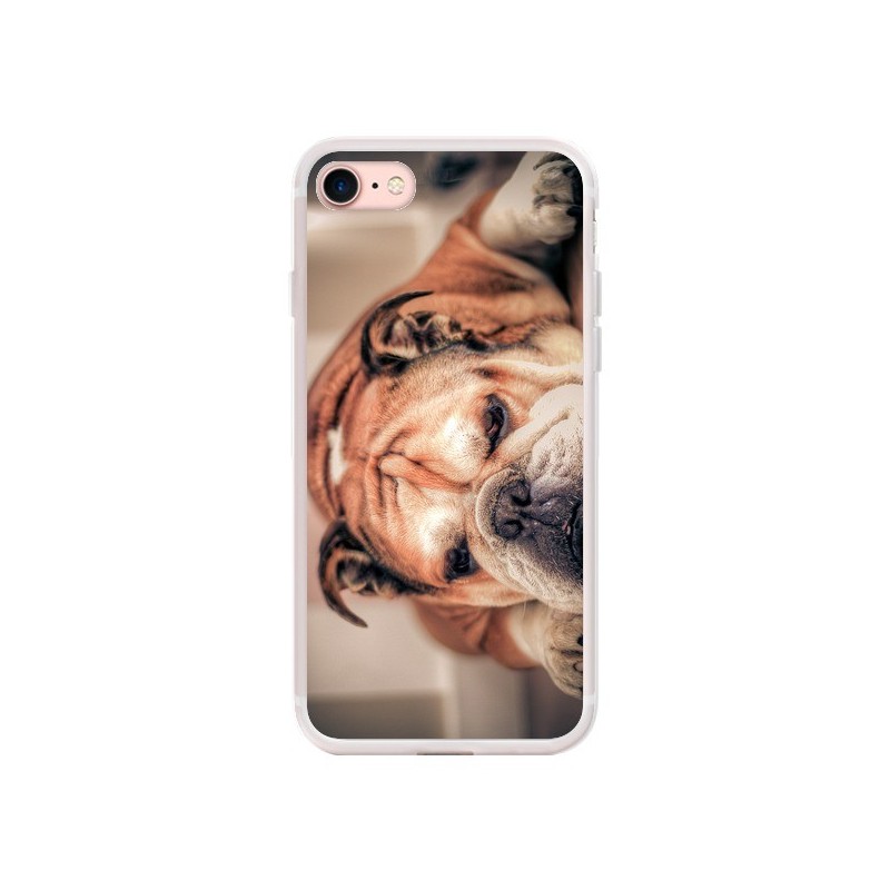 Coque iPhone 7/8 et SE 2020 Chien Bulldog Dog - Laetitia