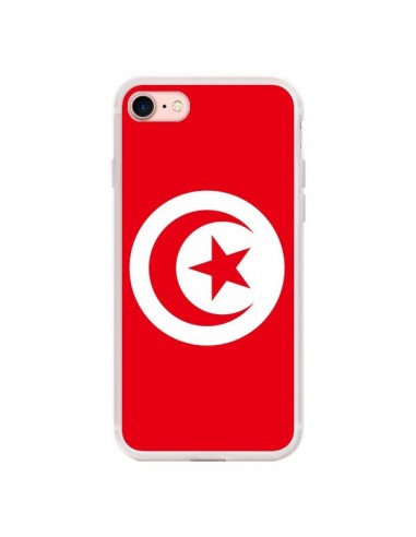 Coque iPhone 7/8 et SE 2020 Drapeau Tunisie Tunisien - Laetitia
