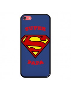 Coque iPhone 5C Super Papa Superman - Laetitia