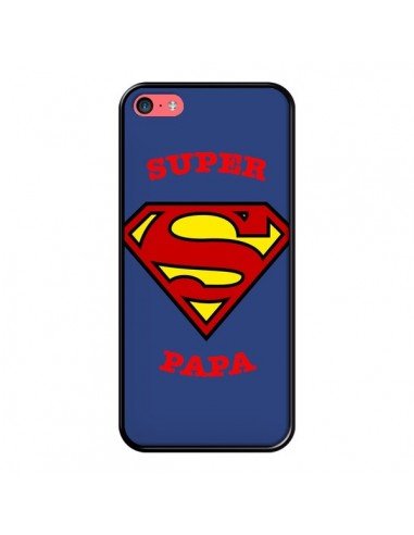 Coque iPhone 5C Super Papa Superman - Laetitia