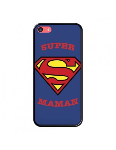 Coque iPhone 5C Super Maman Superman - Laetitia