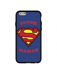 Coque iPhone 6 et 6S Super Maman Superman - Laetitia