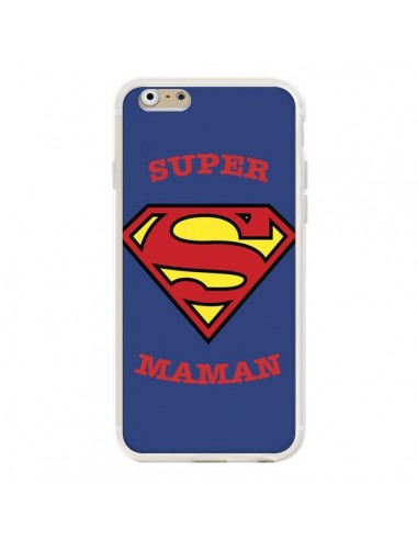 Coque iPhone 6 et 6S Super Maman Superman - Laetitia