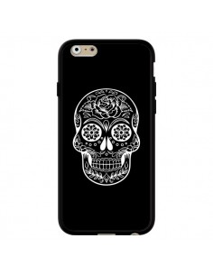 Coque iPhone 6 et 6S Tête de Mort Mexicaine Blanche -...