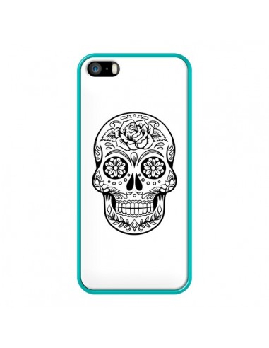 Coque iPhone 5/5S et SE Tête de Mort Mexicaine...