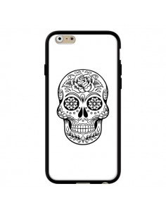 Coque iPhone 6 et 6S Tête de Mort Mexicaine Noir - Laetitia