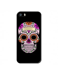 Coque iPhone 5/5S et SE Tête de Mort Mexicaine...